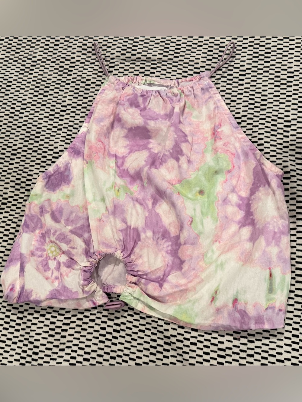 Zara Girls Tie-Dye Halter Top (11/12)